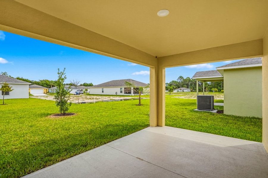 Exterior details and patio area of a home in Richmond Cove, Palm Bay (Image 24). Exterior details and patio area of a home in Richmond Cove, Palm Bay (Image 24).