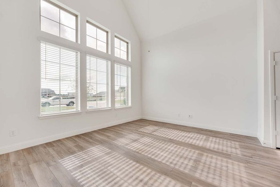 Representative unfurnished interior of a home built from the Mulberry by Pacesetter Homes in Elevon, Lavon (Image 24).