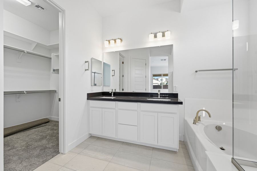 Furnished interior view inside a new home in Combs Ranch, San Tan Valley (Image 14).