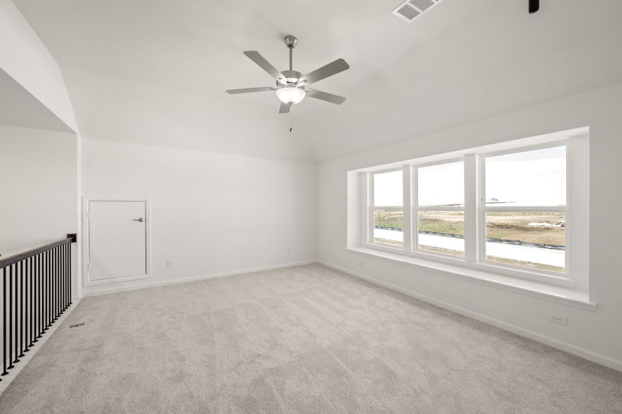 Spacious, unfurnished interior of a new home in Timberbrook, Justin (Image 30). Spacious, unfurnished interior of a new home in Timberbrook, Justin (Image 30).