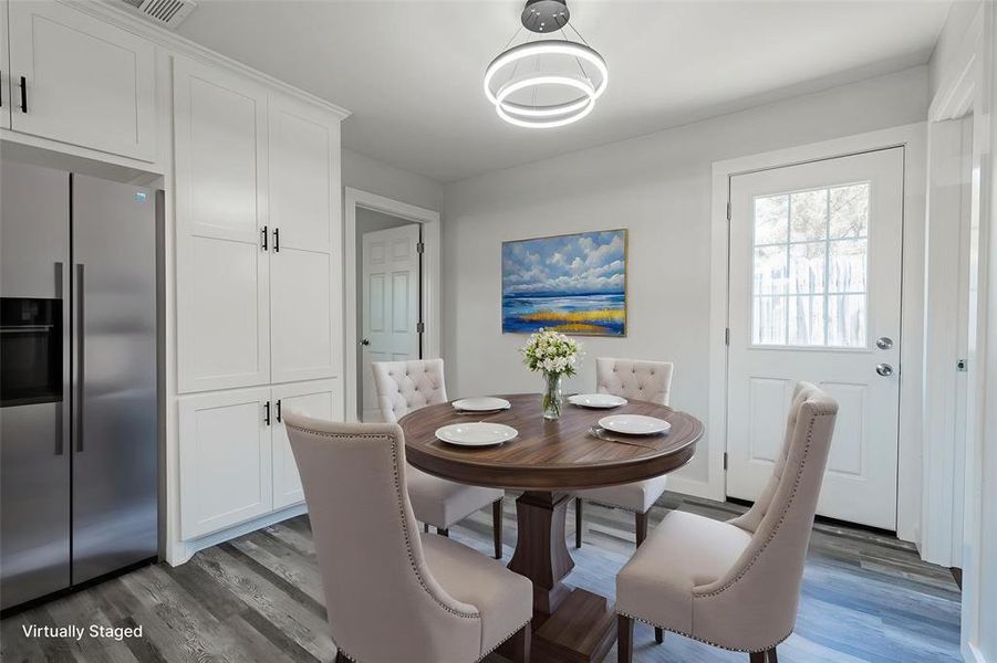 Furnished interior view inside a new home in , Kemp (Image 8). Furnished interior view inside a new home in , Kemp (Image 8).