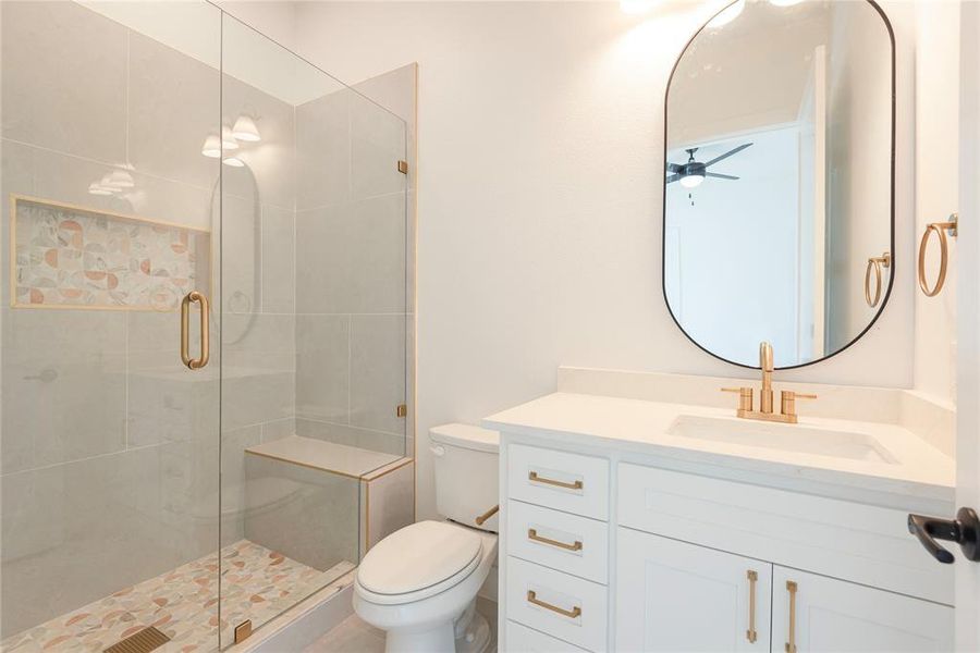 Furnished interior view inside a new home in , Celeste (Image 6).