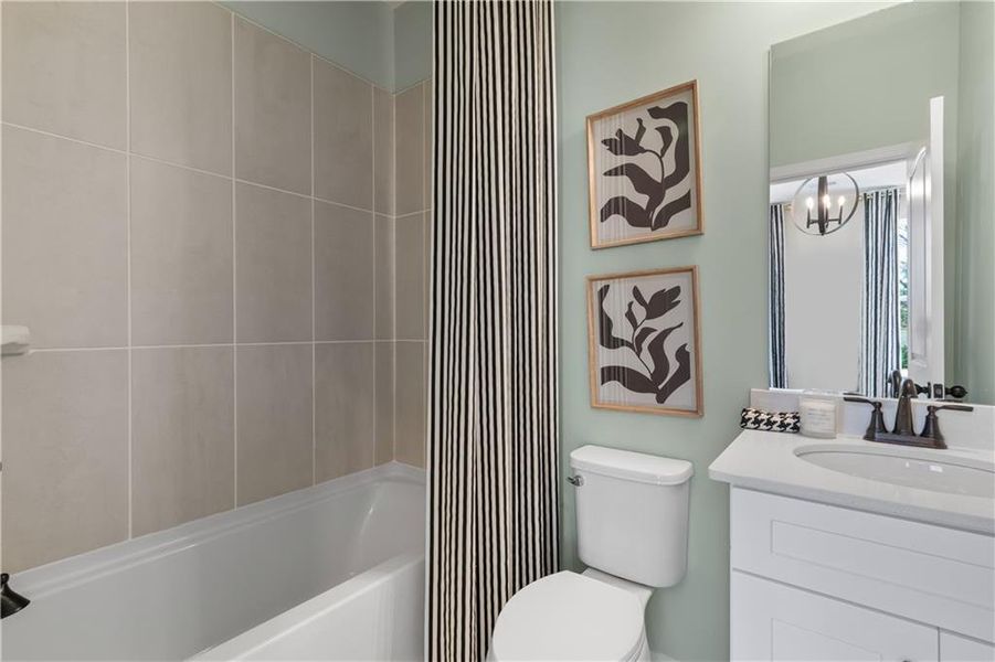 Furnished interior view inside a new home in Trinity Park, McDonough (Image 34).