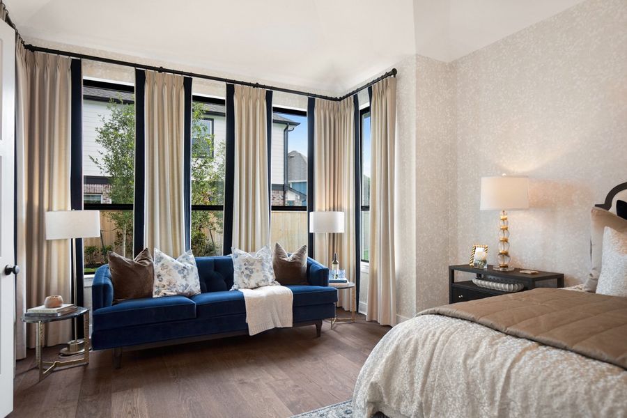 Representative Primary Bedroom - some options shown Representative Primary Bedroom - some options shown