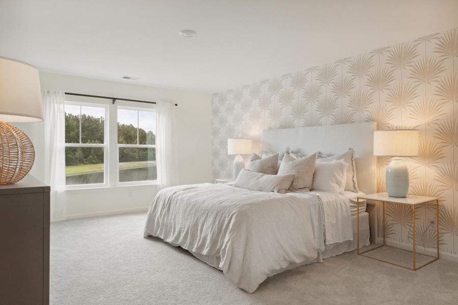 Furnished interior view inside a new home in , Summerville (Image 11).