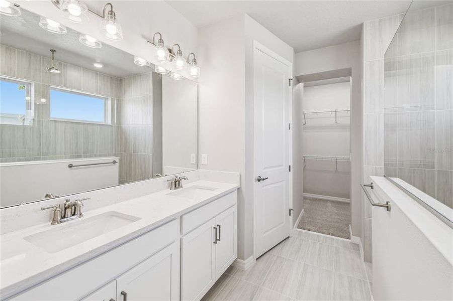 Furnished interior view inside a new home in , St. Cloud (Image 17). Furnished interior view inside a new home in , St. Cloud (Image 17).