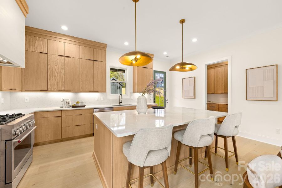 Furnished interior view inside a new home in , Charlotte (Image 15).