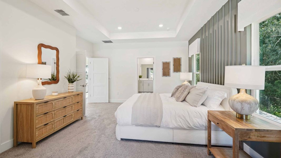 Representative furnished interior of a home built from the Holden by D.R. Horton in Sandal Key, Weeki Wachee (Image 22).