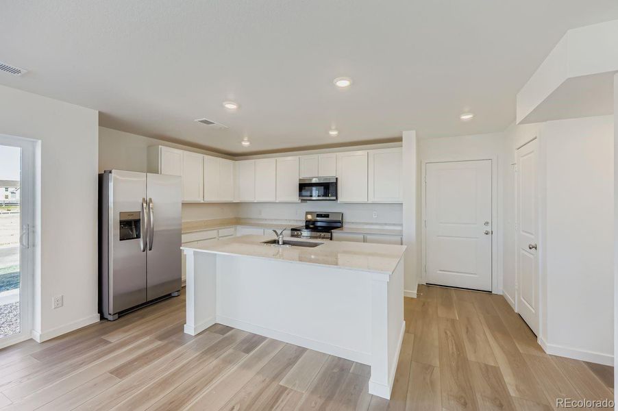 Furnished interior view inside a new home in Percheron: The Explorer Collection, Colorado Springs (Image 3).
