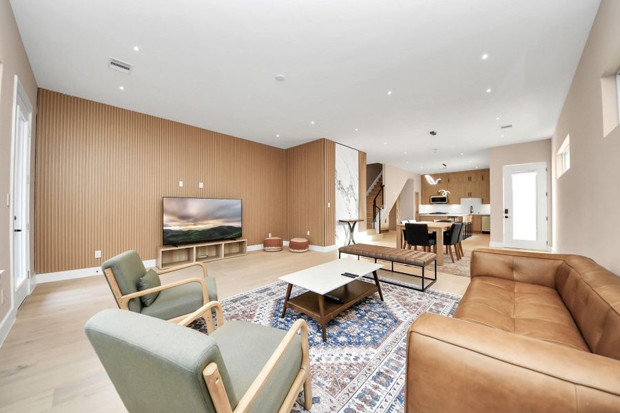 Furnished interior view inside a new home in , Houston (Image 7). Furnished interior view inside a new home in , Houston (Image 7).