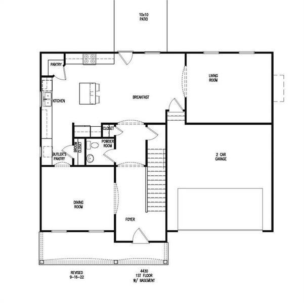 2D floor plan layout of this home in , Newnan, GA (Image 4). 2D floor plan layout of this home in , Newnan, GA (Image 4).