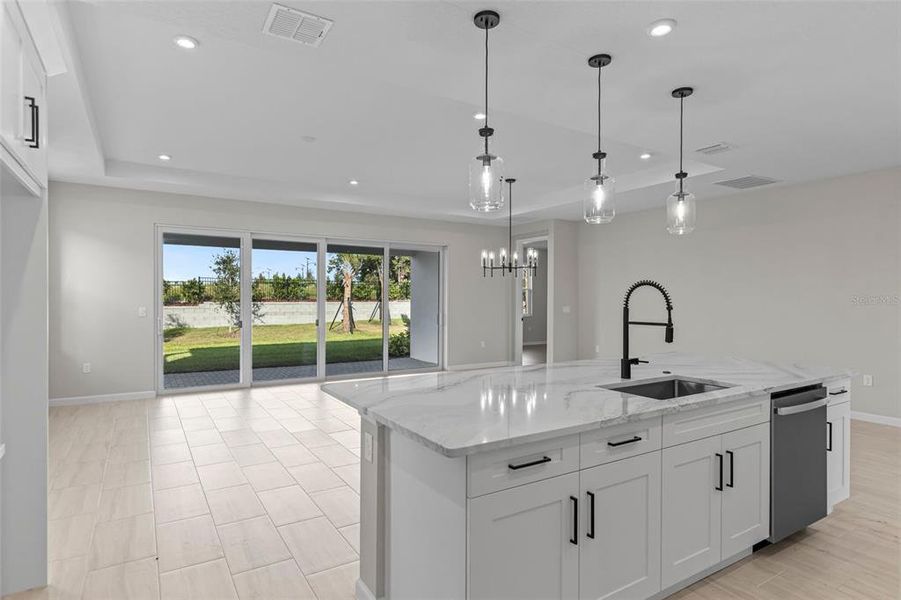 Furnished interior view inside a new home in Cresswind at Hammock Oaks, Lady Lake (Image 6). Furnished interior view inside a new home in Cresswind at Hammock Oaks, Lady Lake (Image 6).
