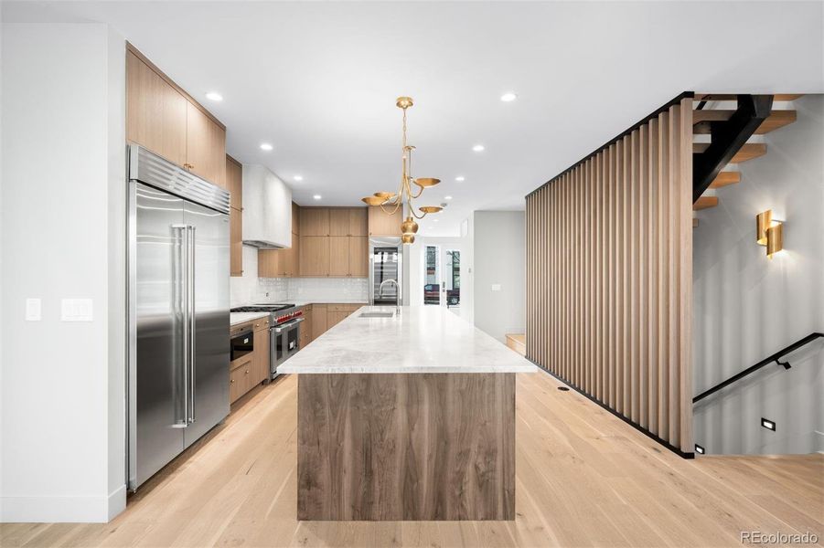 Furnished interior view inside a new home in , Denver (Image 11).