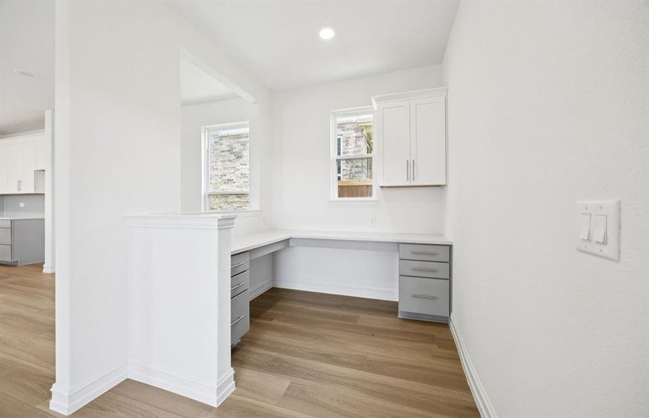 Ample study space  *Real home pictured