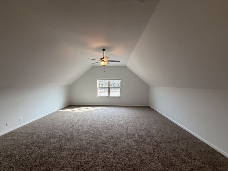 Extra Large Bonus Room Upstairs! The possibilities are endless for different usages of this space!