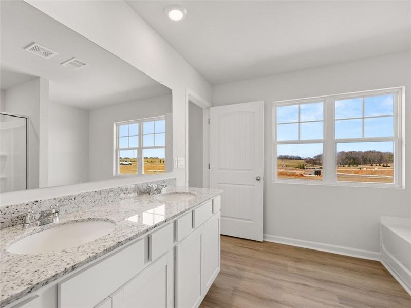 Furnished interior view inside a new home in Rolling Meadows, Jasper (Image 10).