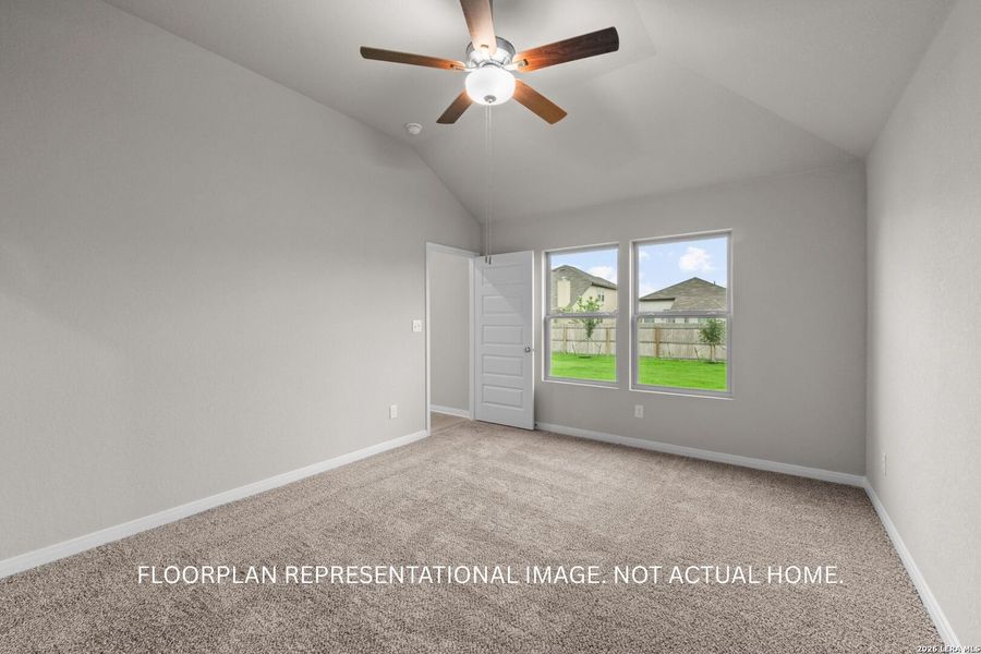 Spacious, unfurnished interior of a new home in Paloma Park, Converse (Image 11).
