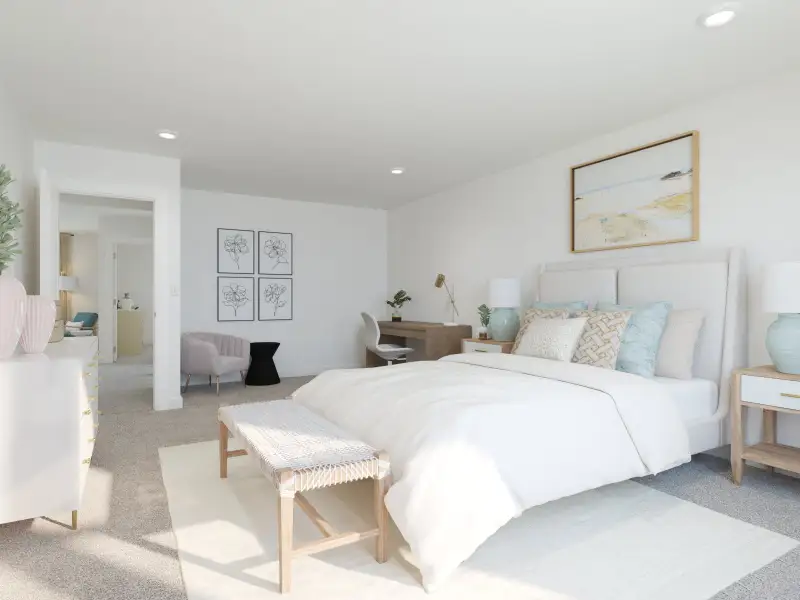 Furnished interior view inside a new home in Mission Hills, La Vergne (Image 5).