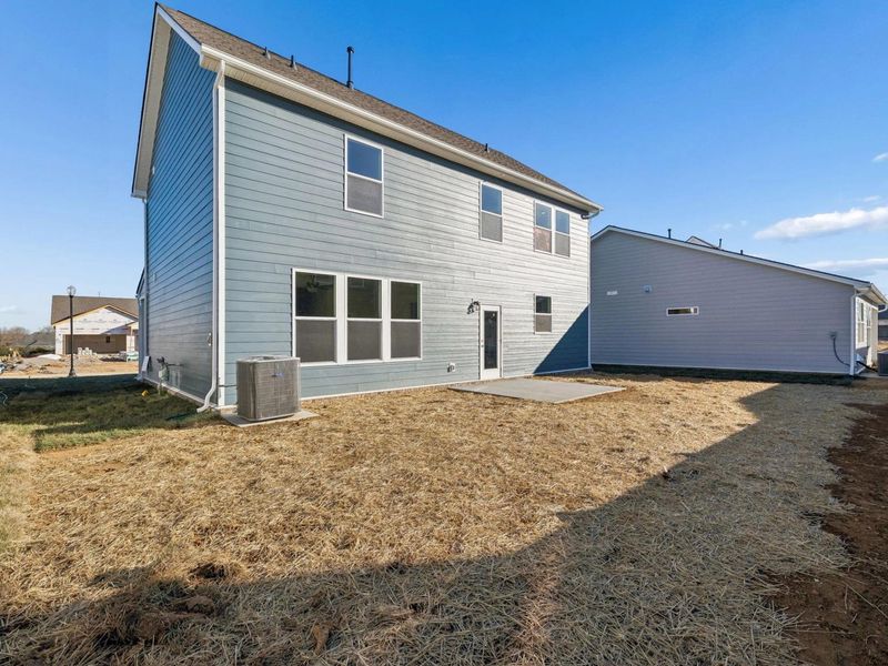 Exterior details and patio area of a home in Sage Farms, White House (Image 23).