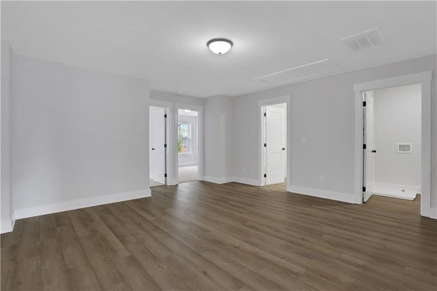 Spacious, unfurnished interior of a new home in Villas at Dawsonville Townhomes, Dawsonville (Image 24).