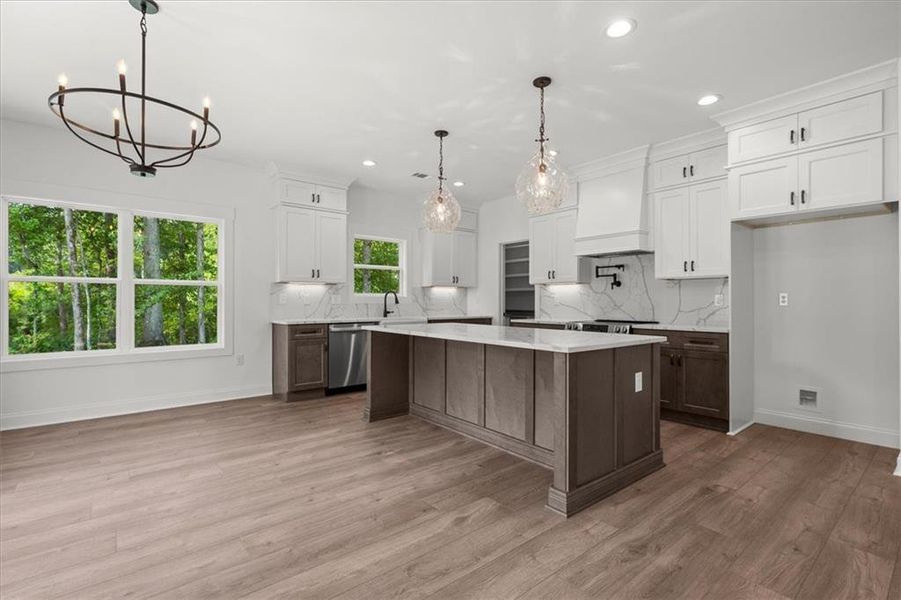 Furnished interior view inside a new home in , Covington (Image 14).