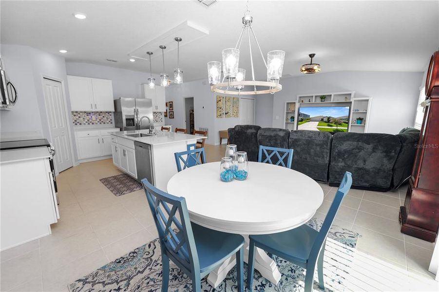 Furnished interior view inside a new home in Hunt Club Groves, Lake Wales (Image 16).