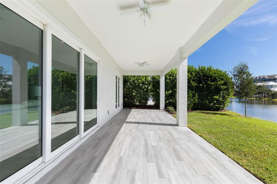 Exterior details and patio area of a home in , Palm Coast (Image 39). Exterior details and patio area of a home in , Palm Coast (Image 39).