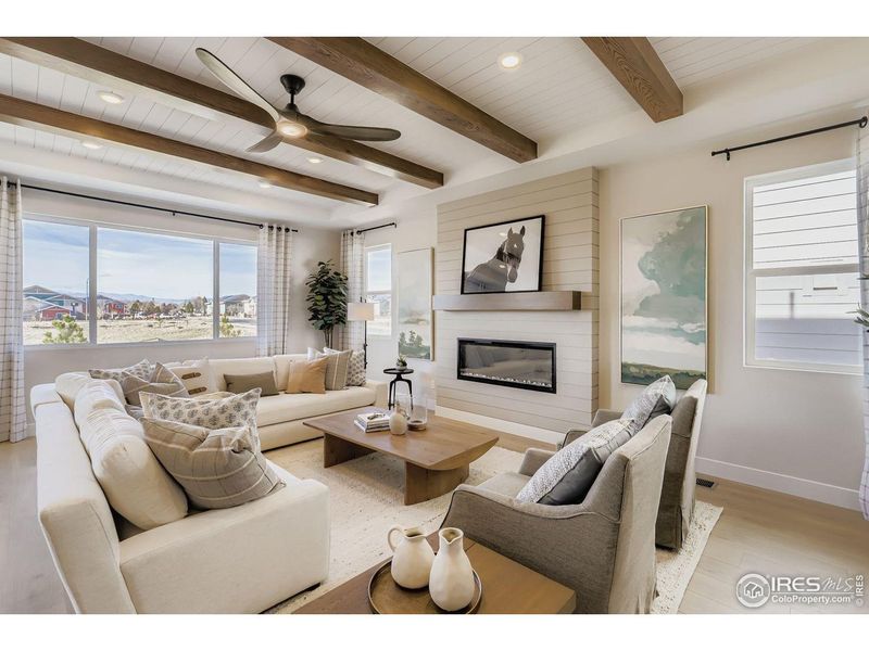Furnished interior view inside a new home in Trevenna, Windsor (Image 37).