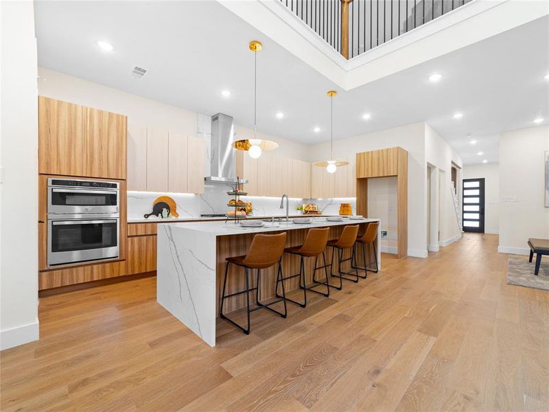 Furnished interior view inside a new home in , Dallas (Image 7).