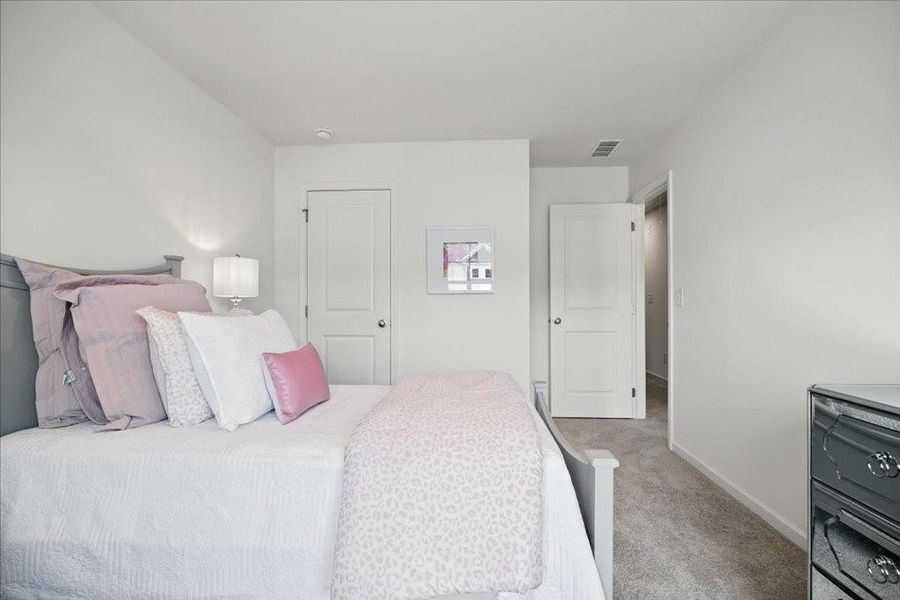 Furnished interior view inside a new home in Old Salem Crossing, Conyers (Image 5).