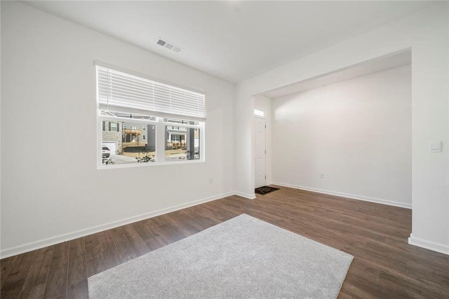 Spacious, unfurnished interior of a new home in Brooks Village, Dacula (Image 16).