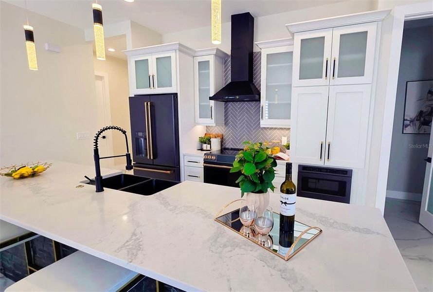 Furnished interior view inside a new home in , Sarasota (Image 10).