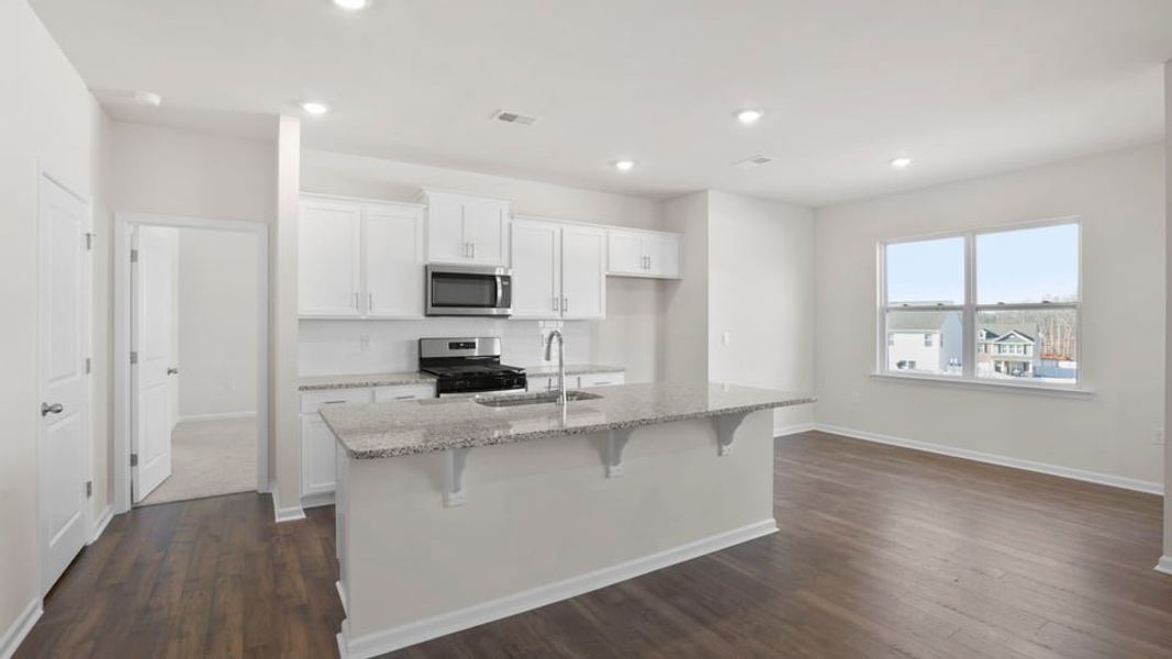 Furnished interior view inside a new home in Woodglen, Piedmont (Image 6). Furnished interior view inside a new home in Woodglen, Piedmont (Image 6).