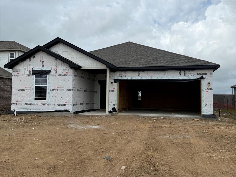 In-progress construction of a new home in Pearlbrook, Texas City, TX (Image 22).