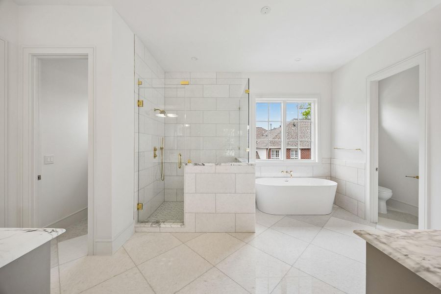 Furnished interior view inside a new home in , West University Place (Image 11).