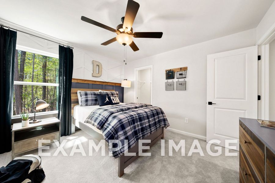 Representative furnished interior of a home built from the The Hickory B by Davidson Homes LLC in Cedar Farms, Winder (Image 41).