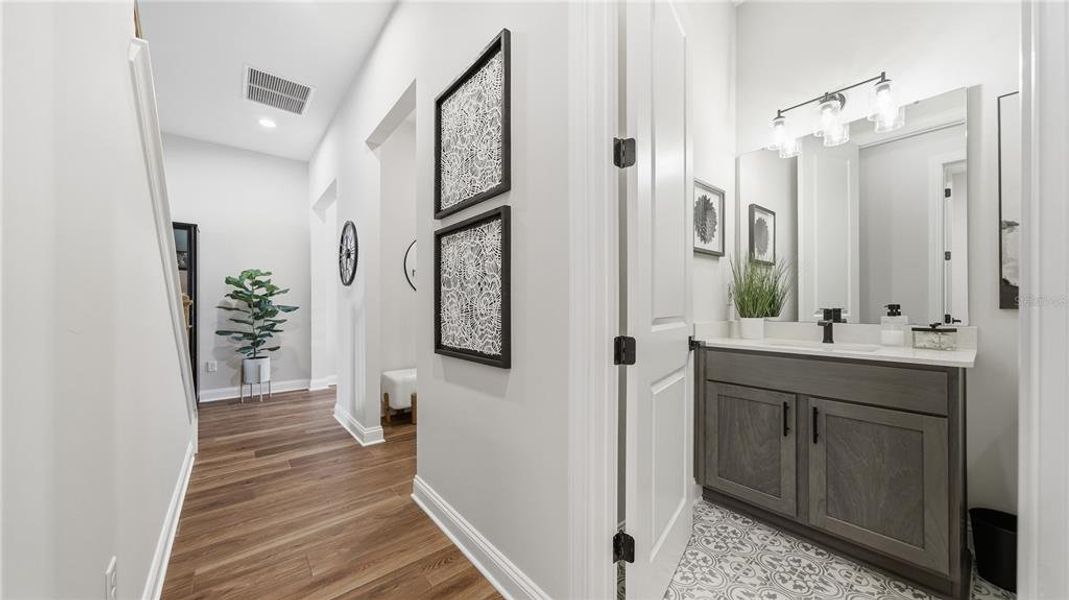 Furnished interior view inside a new home in , St. Augustine (Image 14).