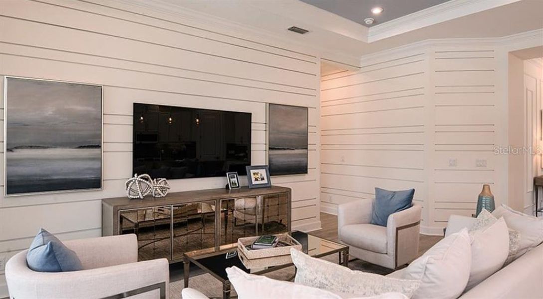 Furnished interior view inside a new home in Esplanade at Azario Lakewood Ranch, Lakewood Ranch (Image 4).