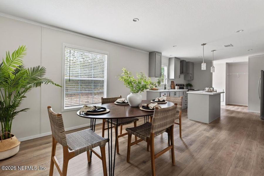 Furnished interior view inside a new home in , Middleburg (Image 4).