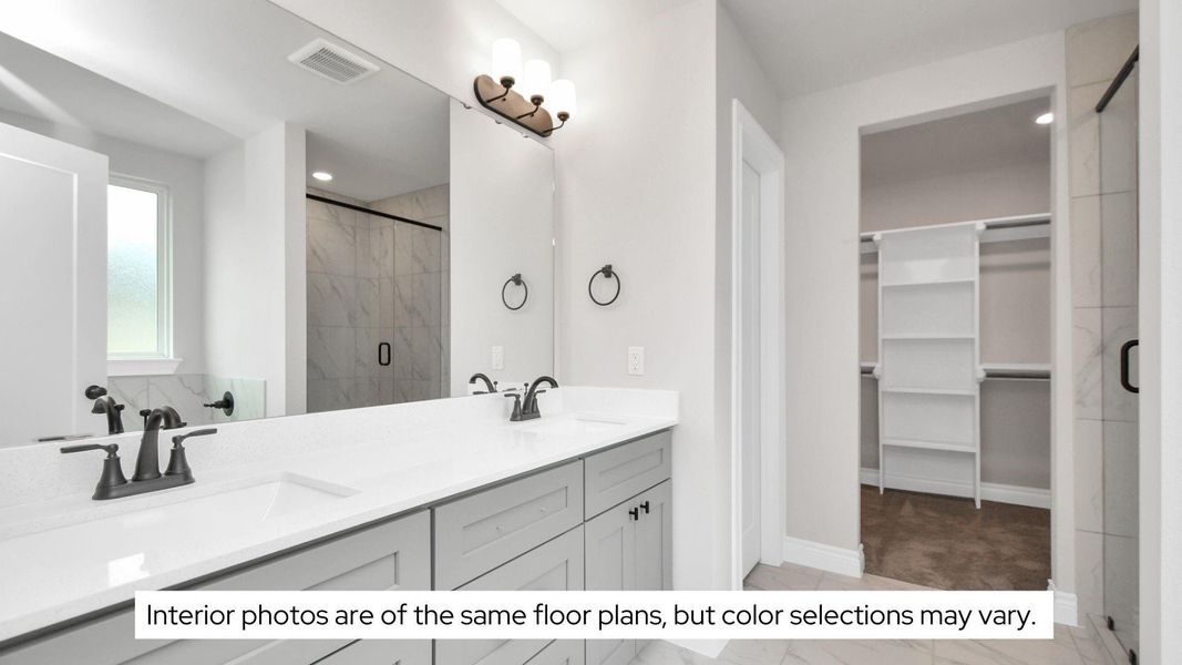 Furnished interior view inside a new home in Grand Oaks Reserve, Cleveland (Image 10).