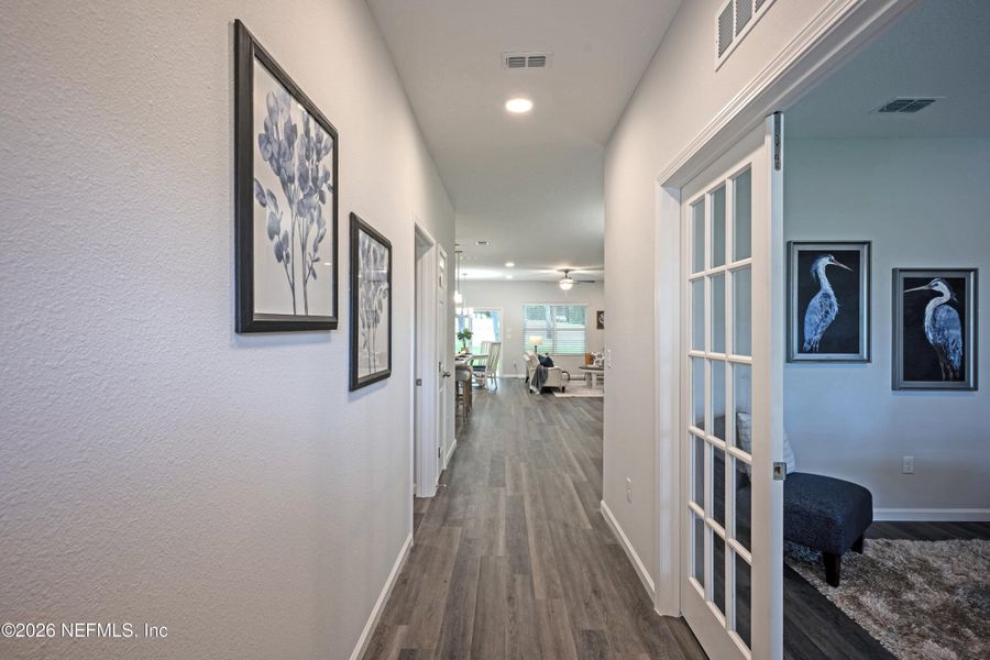 Furnished interior view inside a new home in , Jacksonville (Image 21).