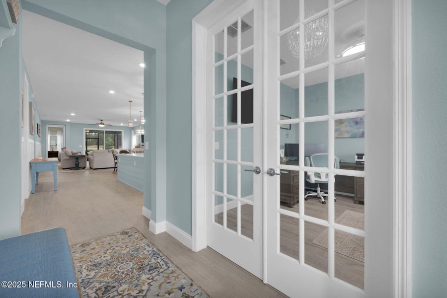 Furnished interior view inside a new home in , St. Augustine (Image 6).