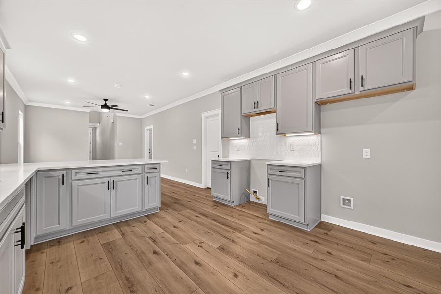 Furnished interior view inside a new home in Two Step Farm, Montgomery (Image 8).