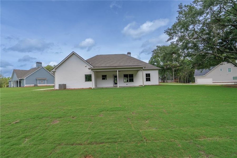 Exterior details and patio area of a home in , Social Circle (Image 25).