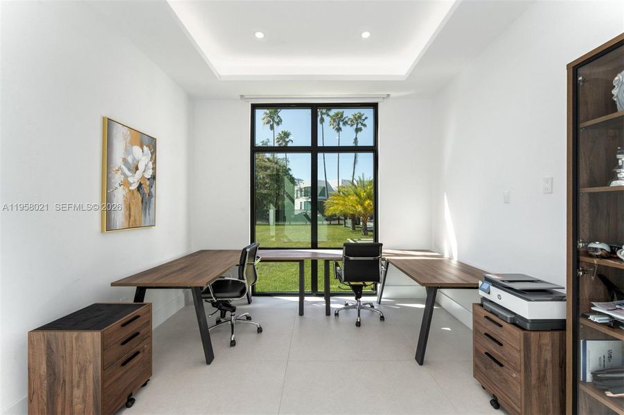 Furnished interior view inside a new home in , Miami (Image 9). Furnished interior view inside a new home in , Miami (Image 9).