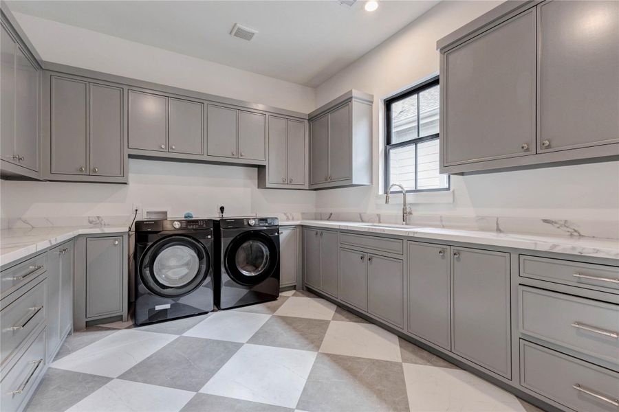 Furnished interior view inside a new home in , Houston (Image 34).