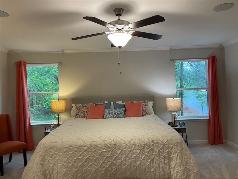 Furnished interior view inside a new home in The Collection at Wolf Creek, Lawrenceville (Image 6).