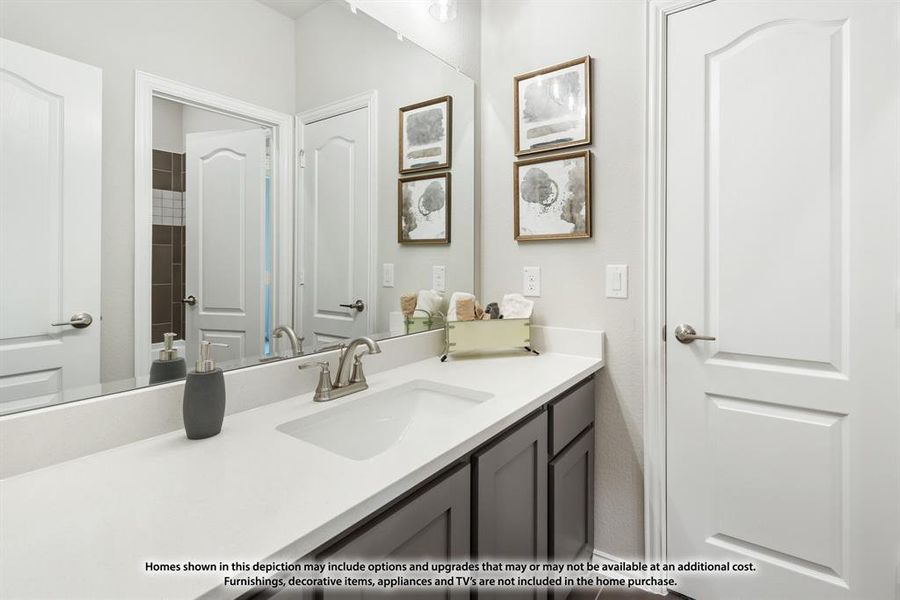 Furnished interior view inside a new home in Mosaic, Celina (Image 29). Furnished interior view inside a new home in Mosaic, Celina (Image 29).