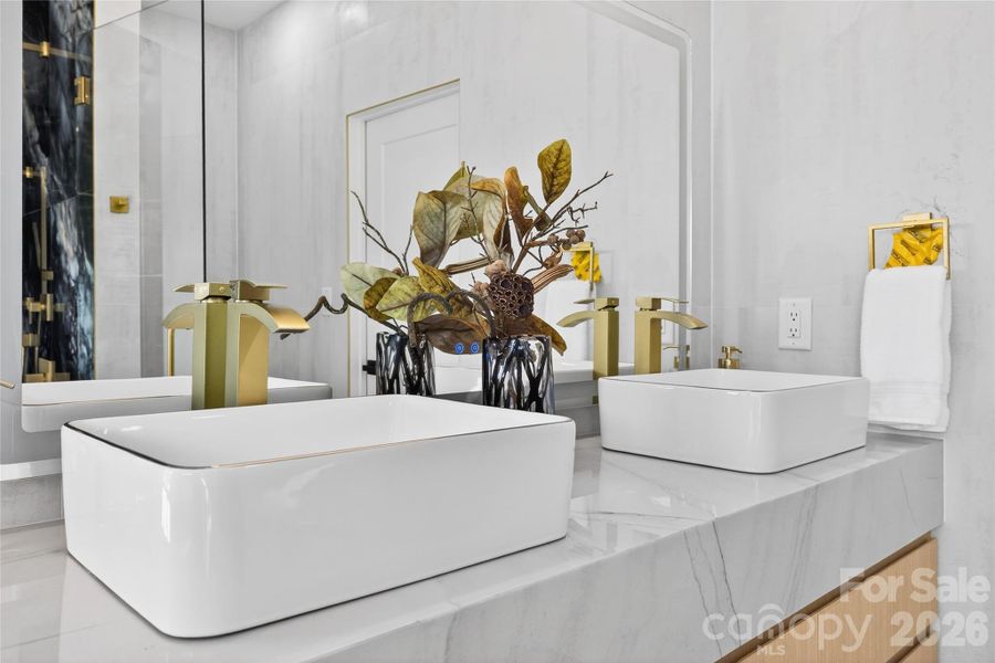 Furnished interior view inside a new home in , Charlotte (Image 30).