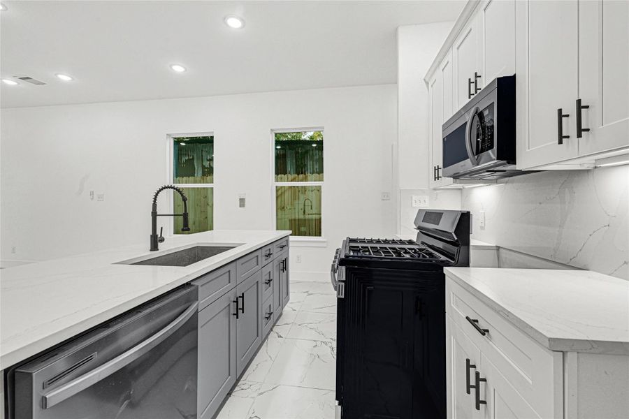 Furnished interior view inside a new home in , Houston (Image 8). Furnished interior view inside a new home in , Houston (Image 8).